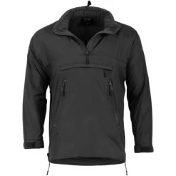 Highlander Forces Halo Smock Black -Brandit || Mil-Tec || Condor Sales highlander halo smock black 2