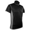 Highlander Forces Men's Pro Tech Zip Neck Top Black / Grey -Brandit || Mil-Tec || Condor Sales highlander pro tech zip neckmens top black grey 001