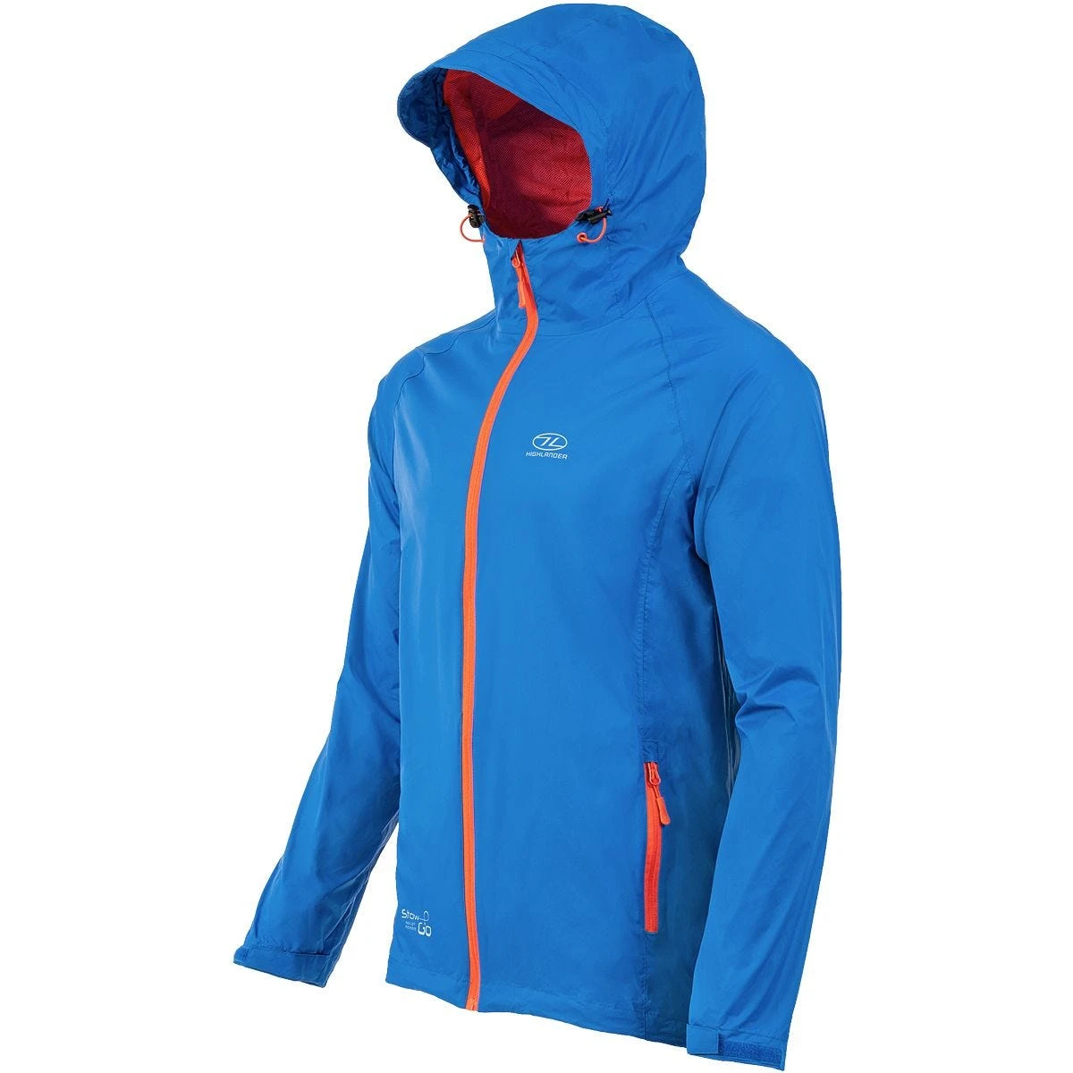 Highlander Stow & Go Packaway Jacket Blue 5 Highlander Stow & Go Packaway Jacket Blue - Image 3