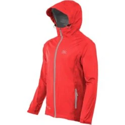 Highlander Stow & Go Packaway Jacket Red -Brandit || Mil-Tec || Condor Sales highlander stow go jacket red 3 ALL