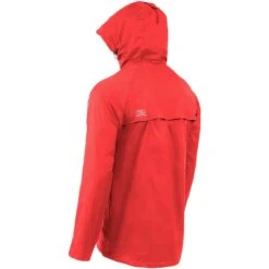 Highlander Stow & Go Packaway Jacket Red -Brandit || Mil-Tec || Condor Sales highlander stow go jacket red 4 ALL