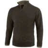 Jack Pyke Ashcombe Zip Neck Pullover Dark Olive -Brandit || Mil-Tec || Condor Sales jack pyke ashcombe zip neck pullover dark olive 1 1