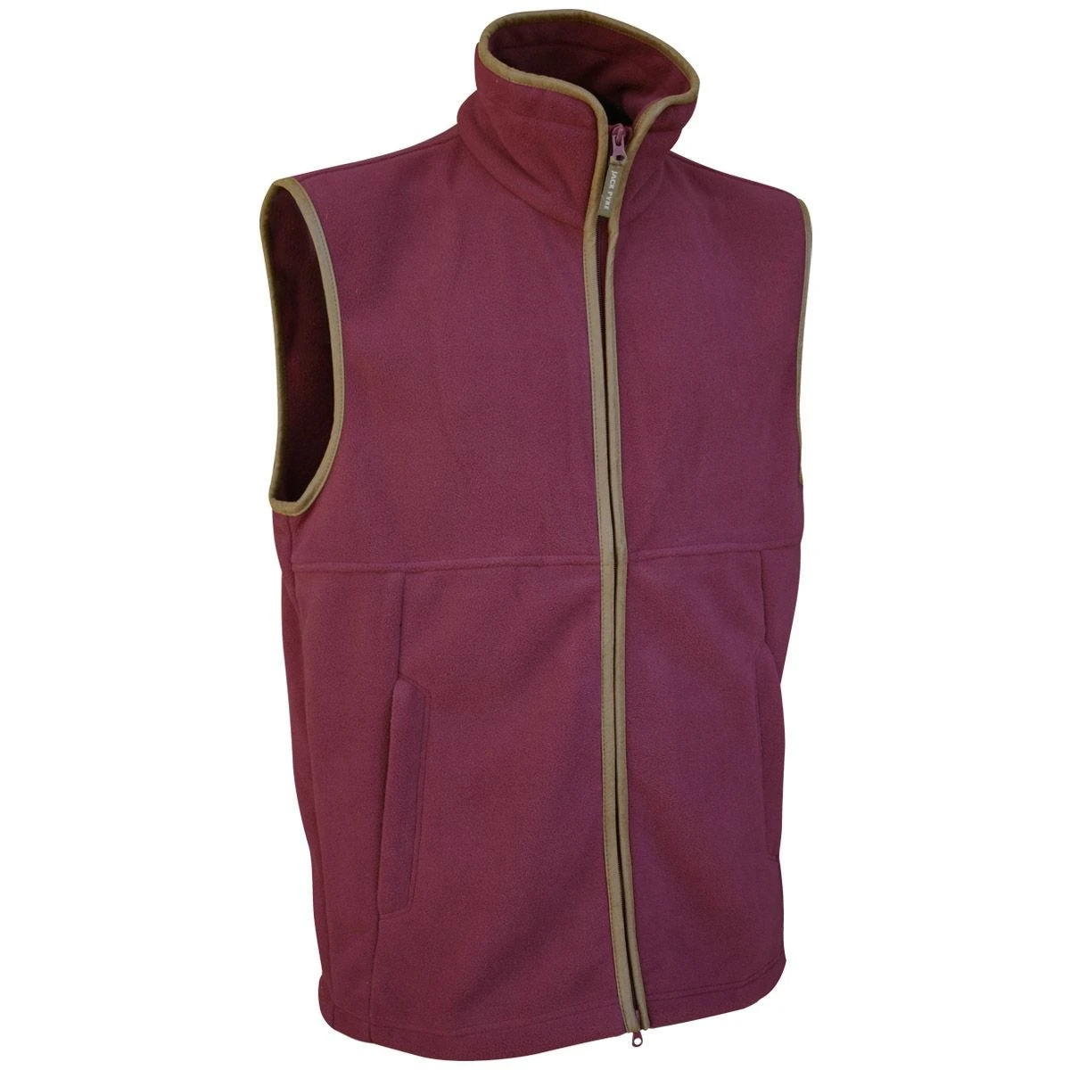 Jack Pyke Countryman Fleece Gilet Burgundy 3 Jack Pyke Countryman Fleece Gilet Burgundy