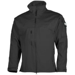 MFH Australia Soft Shell Jacket Black