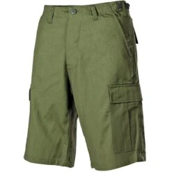 MFH US BDU Bermuda Shorts Ripstop OD Green
