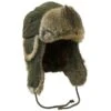 MFH Winter Cap Olive With Brown Rabbit Fur -Brandit || Mil-Tec || Condor Sales mfh fur winter cap olive 1a AMAZ 1