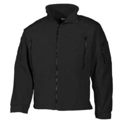 MFH Heavy Strike Fleece Jacket Black