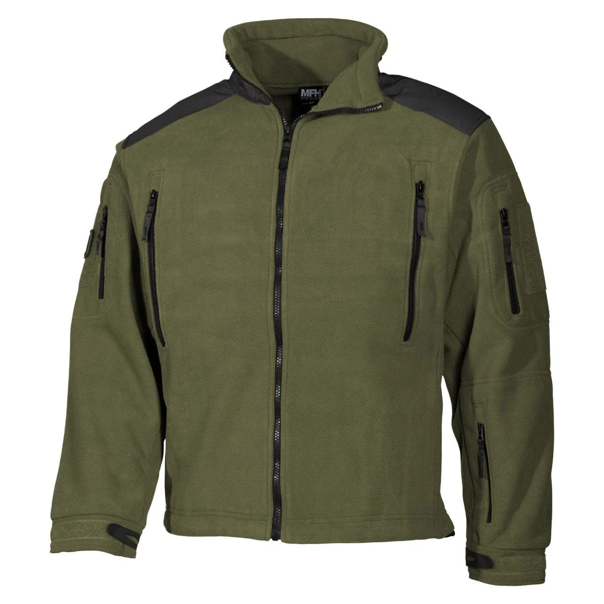 MFH Heavy Strike Fleece Jacket OD Green 3 MFH Heavy Strike Fleece Jacket OD Green