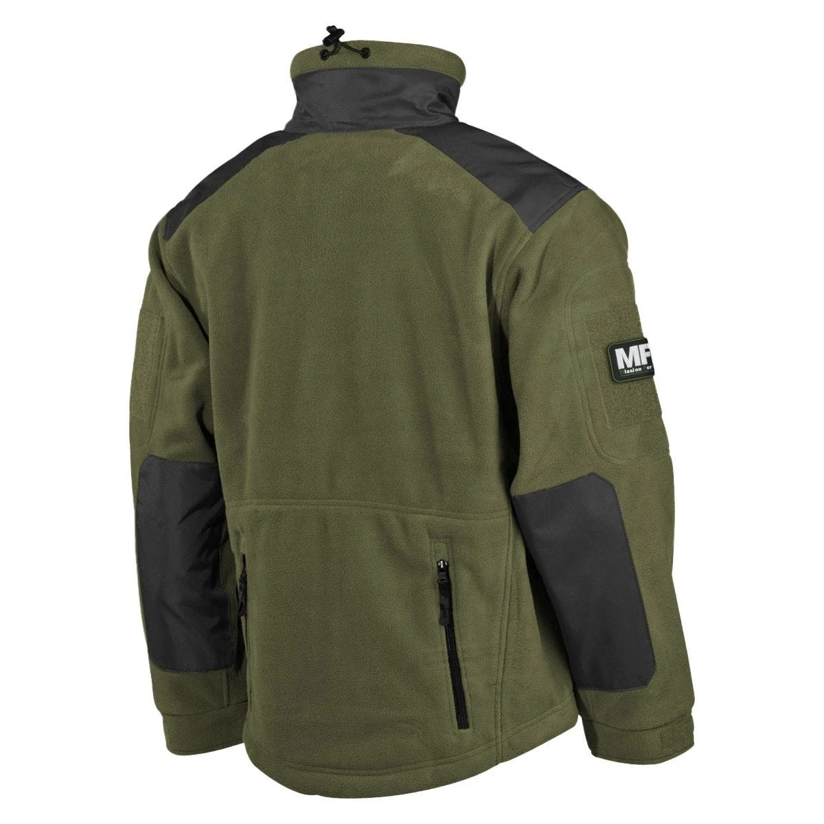 MFH Heavy Strike Fleece Jacket OD Green 4 MFH Heavy Strike Fleece Jacket OD Green - Image 2