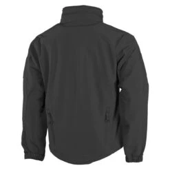 MFH Scorpion Soft Shell Jacket Black -Brandit || Mil-Tec || Condor Sales mfh security soft shell black 003