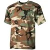 MFH T-shirt Woodland -Brandit || Mil-Tec || Condor Sales mfh t shirt woodland 1a 7