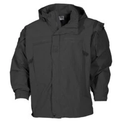 MFH US Soft Shell Jacket Level 5 Black