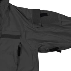 MFH US Soft Shell Jacket Level 5 Black -Brandit || Mil-Tec || Condor Sales mfh us soft shell jacket black 003