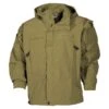 MFH US Soft Shell Jacket Level 5 Coyote Tan -Brandit || Mil-Tec || Condor Sales mfh us soft shell jacket coyotetan 001
