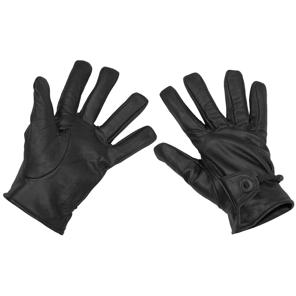 MFH Western Leather Gloves Black 3 MFH Western Leather Gloves Black