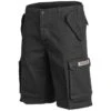 Mil-Tec Paratrooper Cargo Shorts Prewashed Black -Brandit || Mil-Tec || Condor Sales mil tec paratrooper cargo shorts prewashed black 1