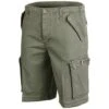 Mil-Tec Paratrooper Cargo Shorts Prewashed Olive