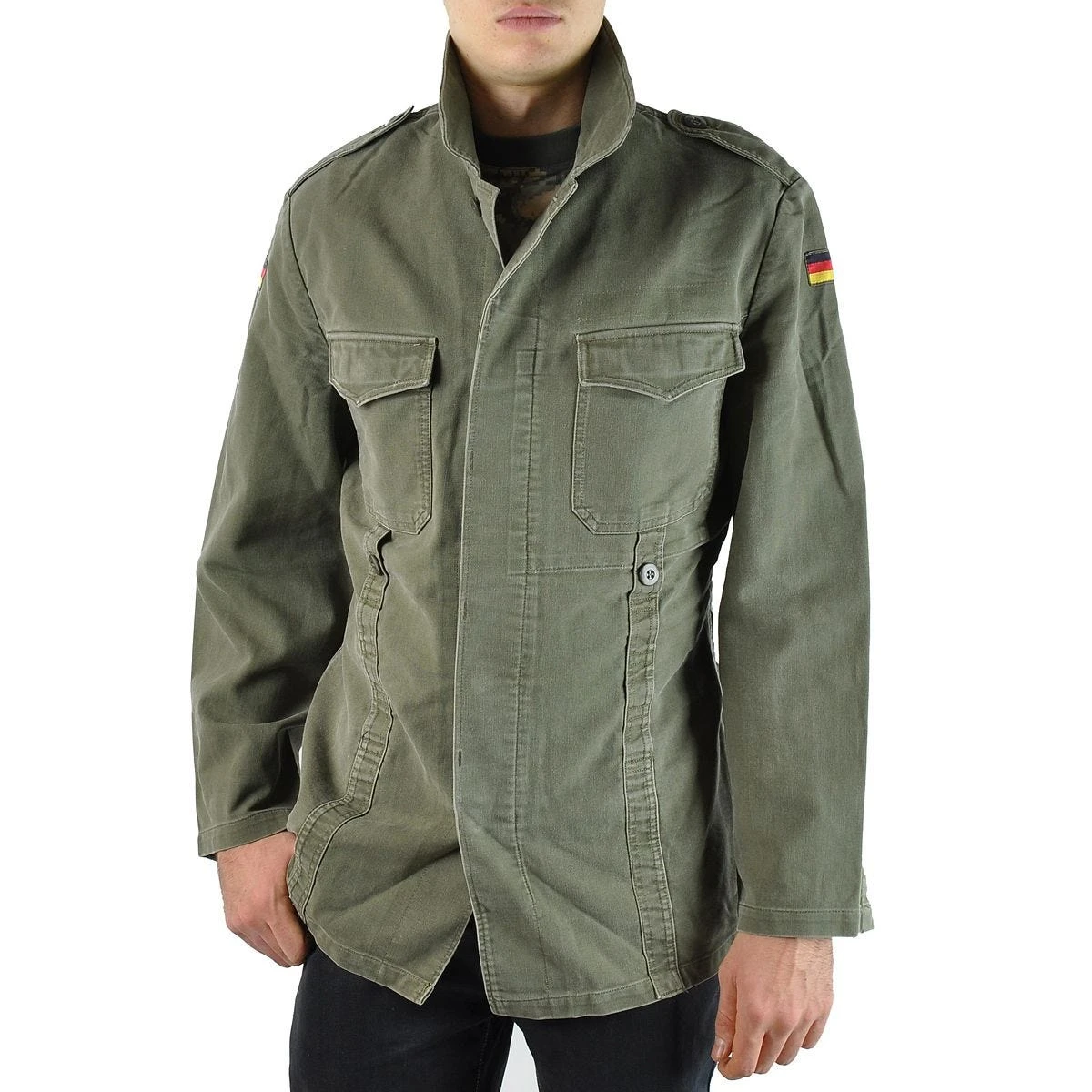 Mil-Tec BW Moleskin Jacket Olive 4 Mil-Tec BW Moleskin Jacket Olive - Image 2