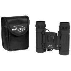Mil-Tec Foldable Binocular 8x21 Black