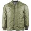 Mil-Tec M65 Jacket Liner Olive -Brandit || Mil-Tec || Condor Sales mil tec m65 jacket liner olive 01