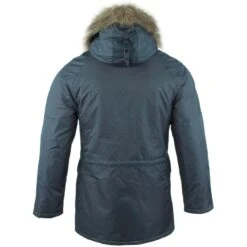 Mil-Tec N-3B Flight Jacket Navy -Brandit || Mil-Tec || Condor Sales mil tec n3b parka navy 3b 1