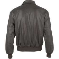 Mil-Tec A-2 Leather Flight Jacket Brown -Brandit || Mil-Tec || Condor Sales mil tec us leather jacket brown ALL 3 1