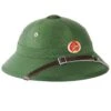 Mil-Tec Vietcong Tropical Helmet With Badge -Brandit || Mil-Tec || Condor Sales mil tec vietcong helmet CORR 1 1