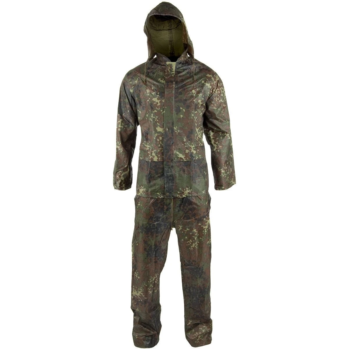Mil-Tec Waterproof Suit Flecktarn 4 Mil-Tec Waterproof Suit Flecktarn - Image 2
