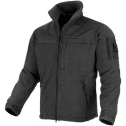 Mil-Tec Elite Fleece Hextac Jacket Black