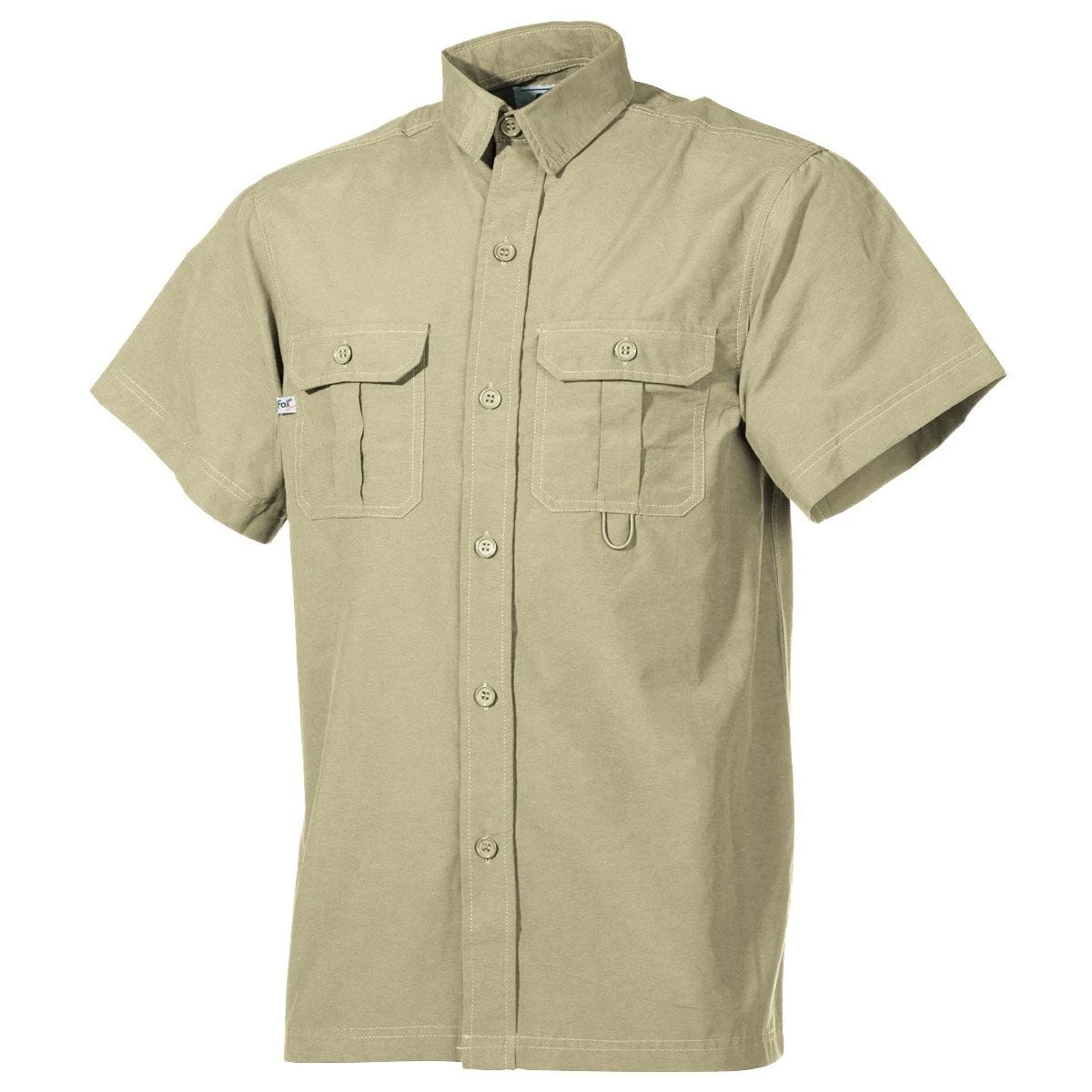 Fox Outdoor Short Sleeve Outdoor Shirt Khaki 3 Fox Outdoor Short Sleeve Outdoor Shirt Khaki