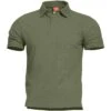 Pentagon Aniketos Polo T-Shirt Camo Green -Brandit || Mil-Tec || Condor Sales pentagon aniketos polo short camo green 2