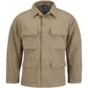 Propper BDU Coat Polycotton Ripstop Khaki -Brandit || Mil-Tec || Condor Sales propper bdu shirt khaki 1