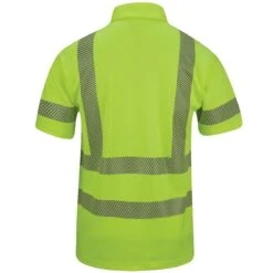 Propper I.C.E. ANSI III Men's Performance Polo Short Sleeve Hi-Viz Yellow -Brandit || Mil-Tec || Condor Sales propper icepolo ansi iii hi viz yellow 002