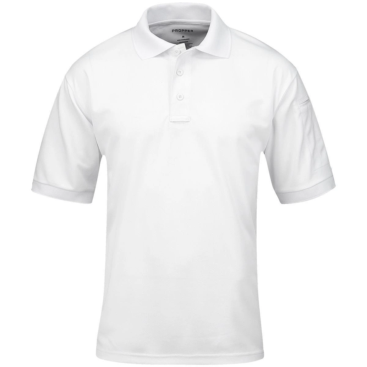 Propper Men's Uniform Short Sleeve Polo White 3 Propper Men's Uniform Short Sleeve Polo White