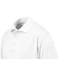 Propper Men's Uniform Short Sleeve Polo White 5 Propper Men's Uniform Short Sleeve Polo White -Brandit || Mil-Tec || Condor Sales propper mens uniform polo white 2