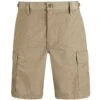 Propper BDU Shorts Polycotton Ripstop Khaki -Brandit || Mil-Tec || Condor Sales propper zip fly shorts khaki 1