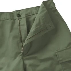 Propper BDU Shorts Polycotton Ripstop Olive -Brandit || Mil-Tec || Condor Sales propper zip fly shorts olive 3