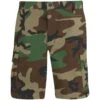 Propper BDU Shorts Cotton Woodland -Brandit || Mil-Tec || Condor Sales propper zip fly shorts woodland 1