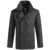 Surplus Pea Coat Black 2 Surplus Pea Coat Black -Brandit || Mil-Tec || Condor Sales surplus PEA COAT BLACK 1