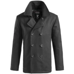 Surplus Pea Coat Black