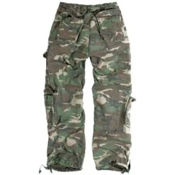 Surplus Airborne Vintage Trousers Woodland -Brandit || Mil-Tec || Condor Sales surplus airborne trousers wood 2bb 1