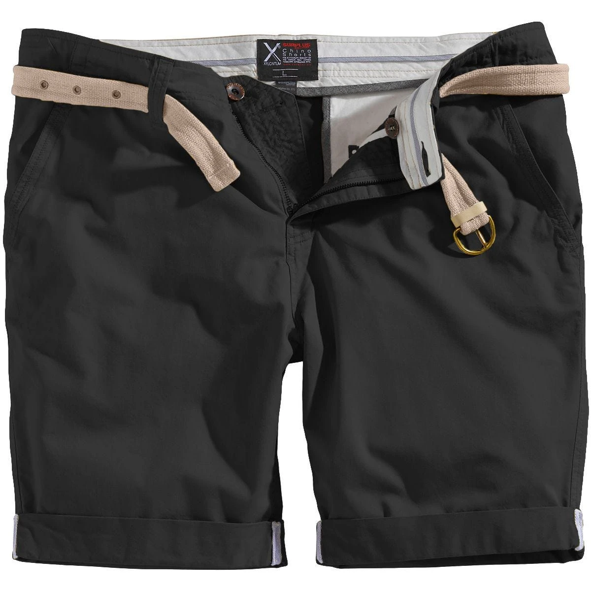 Surplus Chino Shorts Black 3 Surplus Chino Shorts Black