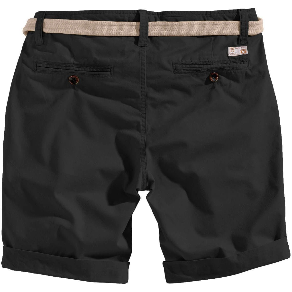 Surplus Chino Shorts Black 4 Surplus Chino Shorts Black - Image 2