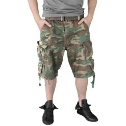 Surplus Division Shorts Woodland -Brandit || Mil-Tec || Condor Sales surplus division wood 33 1
