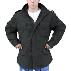 Surplus M65 Jacket Black 11 Surplus M65 Jacket Black -Brandit || Mil-Tec || Condor Sales surplus m65 jacket black 22