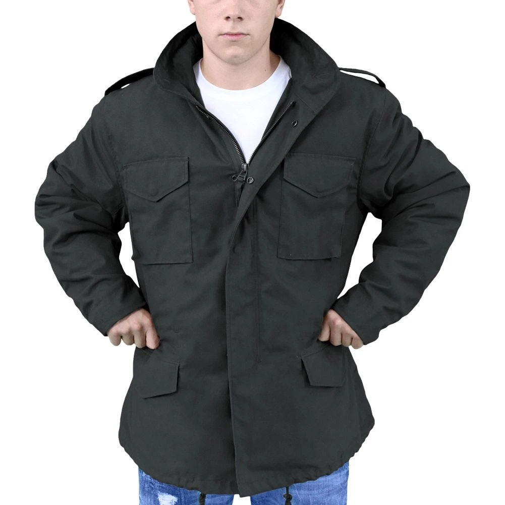 Surplus M65 Jacket Black 5 Surplus M65 Jacket Black - Image 3