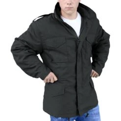 Surplus M65 Jacket Black 12 Surplus M65 Jacket Black -Brandit || Mil-Tec || Condor Sales surplus m65 jacket black 33