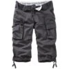 Surplus Trooper Legend 3/4 Shorts Black Washed 2 Surplus Trooper Legend 3/4 Shorts Black Washed -Brandit || Mil-Tec || Condor Sales surplus trooper legend 34 black washed 1