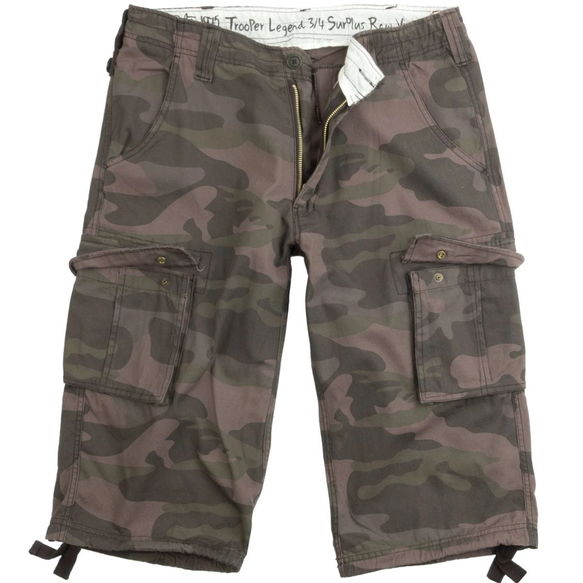 Surplus Trooper Legend 3/4 Shorts Black Camo 3 Surplus Trooper Legend 3/4 Shorts Black Camo