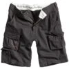 Surplus Trooper Shorts Black Washed -Brandit || Mil-Tec || Condor Sales surplus trooper shorts black washed 1